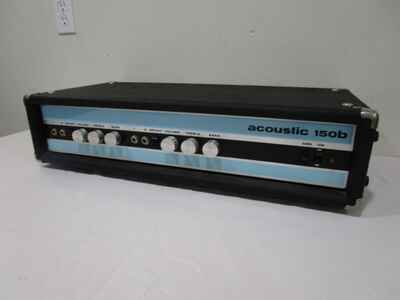 Nice 70s Vintage Acoustic Control Corp 150b Amp Head -------------------- Cool!