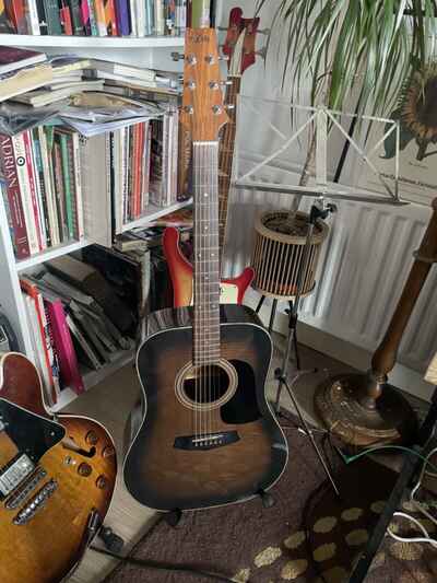 Vintage 1980 Aria LW20 Acoustic Guitar Made In Japan MIJ