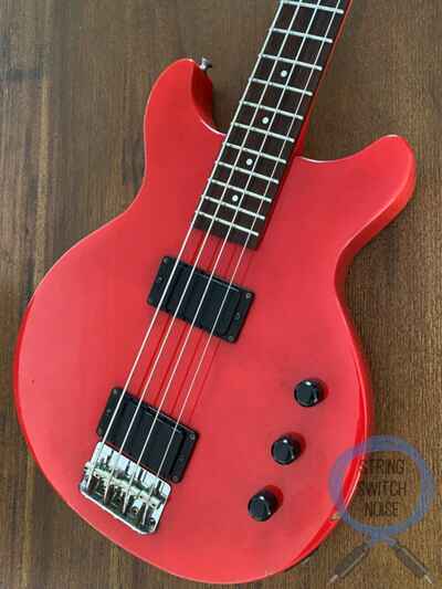 Greco TV Bass Guitar, Red, Made In Japan, 1987, TVB-45
