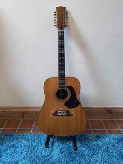 Eko 12 string acoustic guitar