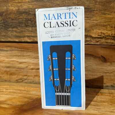 CF Martin & Co 1968 N-20 Case Candy Trigger 00-28C Rare