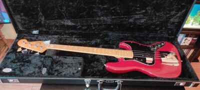 Basso elettrico FENDER JAZZ BASS Trans Red Wine - Made in U S.A. del 1978