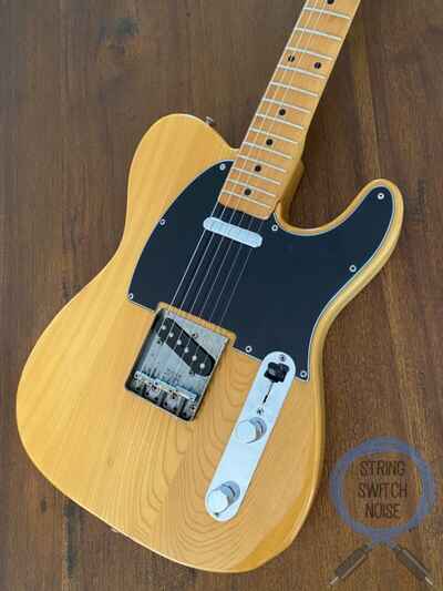 Fender Telecaster, ?72, Natural Blonde, Ashwood, 1985, E Serial