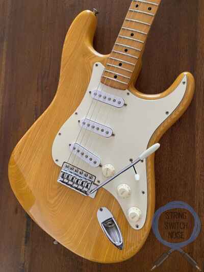 Greco Stratocaster, Natural Ash, MIJ, 1978, Sparkle Sounds, SE600