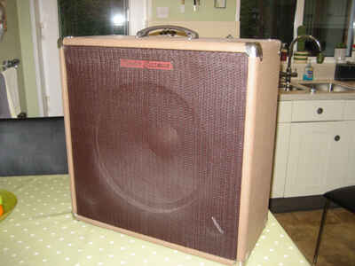 Fender Style Bassman Speaker Cabinet Brown