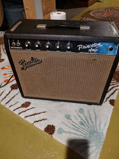Fender Blackface Princeton AA964 AMP Vintage 1965