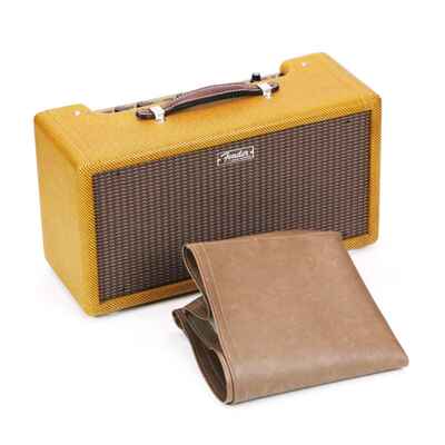 1962 Fender Reverb Unit Vintage Original Brown Guitar Tube Amplifier Tweed Tank