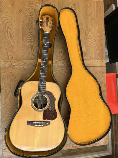 Peter Abnett 1980 Dreadnought Acoustic Guitar