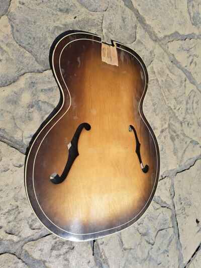 Harmony H1213 Archtop Guitar Top