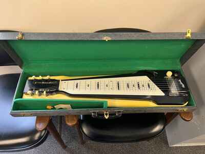 Vintage Harmony Lap Steel With Gibson P13 Pickup And Case