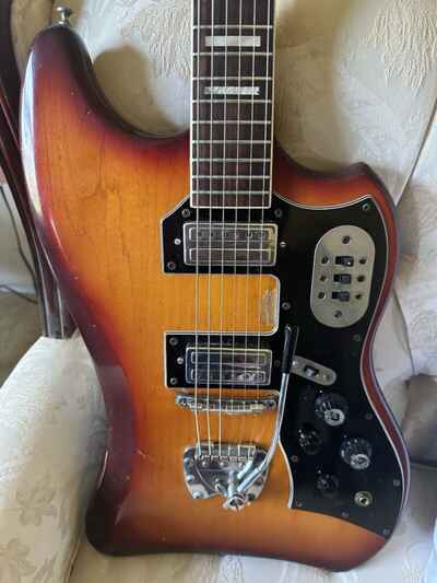 Rare All Original 1964 Guild S-200 Thunderbird