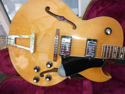 1972 Blonde Gibson ES175D Semi Acoustic Very Good Condition OHSC