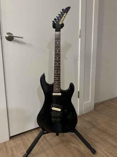 Kramer Ek-1Bf Circa 1981 - 1983 Black Electric Guitar Player Upgrade