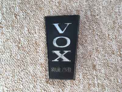 Vox Vintage Badge Logo Amp