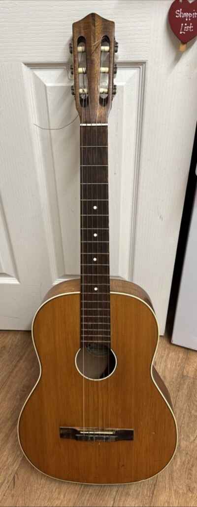 Musima Markneukirchen Nylon Concert Guitar Vintage 1960s Made in Former GDR