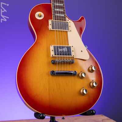 1970s Gibson Les Paul Deluxe Cherry Sunburst w /  Gibson Embossed T-Top Pickup