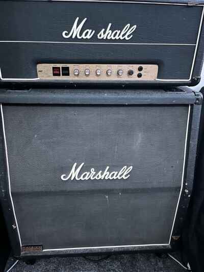 Marshall 1960AV Vintage 4x12" Angled Guitar Speaker Cabinet - Black - 2008