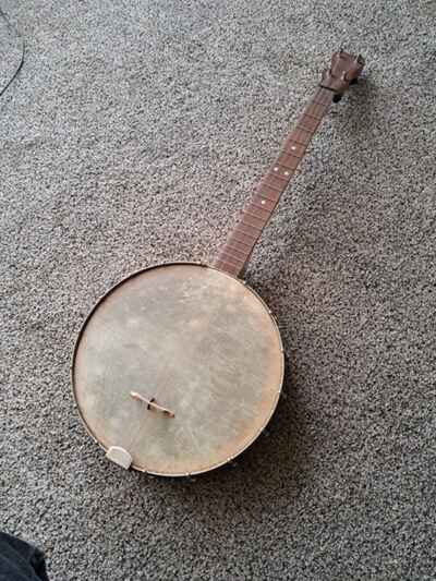 Vintage Plectrum 4 String Banjo Circa 1920s