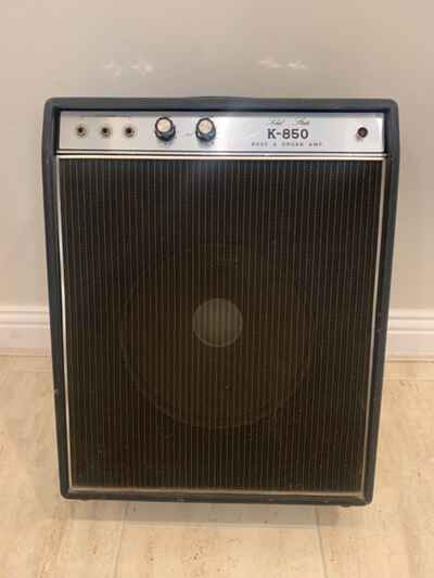 Vintage Solid State K-850 Bass & Organ Amplifier