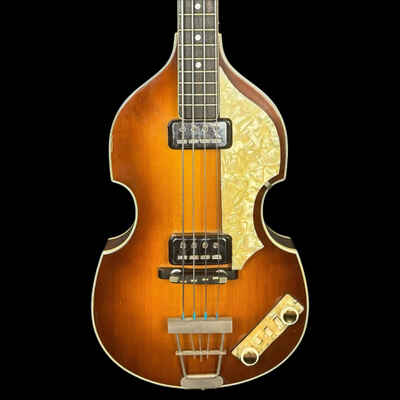 1964 Hofner 500 / 1 in Violin Sunburst w / Original Hardcase