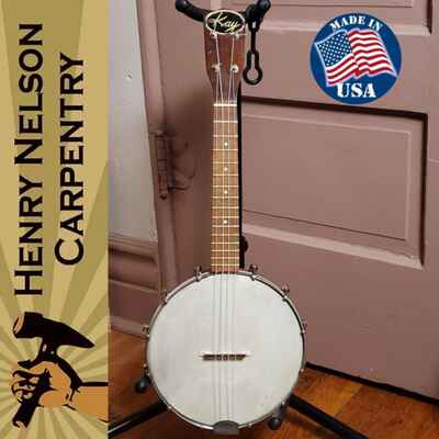 Kay K-5 Banjolele Soprano Banjo Ukulele 1957 "Full Nelson" Rebuild