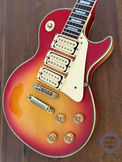 Greco, Les Paul Custom, Cherry Sunburst, 1979, OHSC - KISS - Ace Frehley