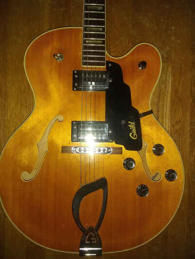 1975 Guild X 175 Manhatten Blonde Archtop