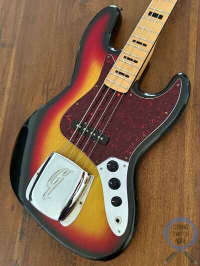 Greco Jazz Bass, Sunburst, 1974 vintage, MIJ, JB500S