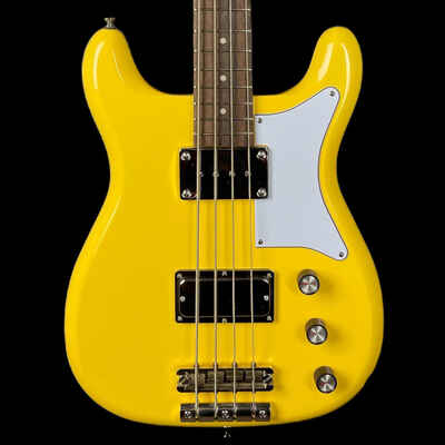 Epiphone Newport Short Scale Bass Guitar In Sunset Yellow