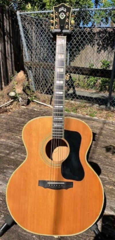 1974 Guild F-50 Acoustic Guitar Natural