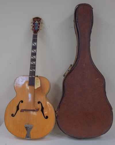 1949 - Silvertone Kay 682 Aristocrat Blonde Archtop F-Hole Acoustic Guitar