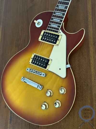 Greco, Les Paul, Sunburst, Plain Top, Vintage 1975