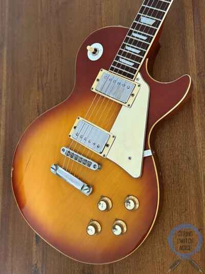 Greco, Les Paul, Sunburst, Plain Top, Vintage 1975, EG-380S