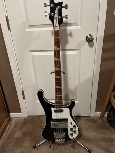 1973 rickenbacker 4001 Checkerboard Outline Toaster pickup Super Nice Shape