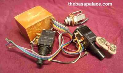 1970s STARTONE BASS PREAMP FENDER PRECISION, OTHERS EPOXY-SEALED A-B POTS RETRO!