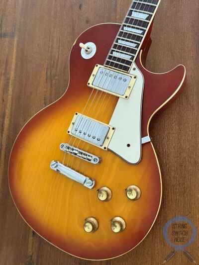 Greco, Les Paul, Cherry Sunburst, Plain Top, Vintage 1976