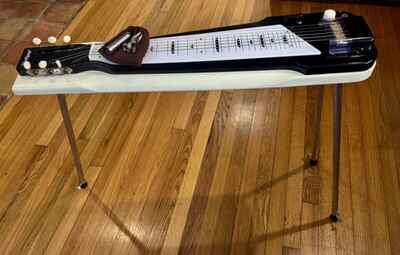 Harmony "Roy Smeck" Electric Lap Steel Guitar w /  Stand & Extras