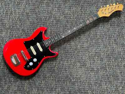 HARMONY H-804 VINTAGE ELECTRIC GUITAR KAWAI, TEISCO, 22 FRETS SILVERTONE 24 1 / 2"