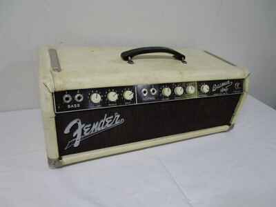 1961 Fender Bassman 6G6 Tube Guitar Amp Head ----------------------------- Cool!