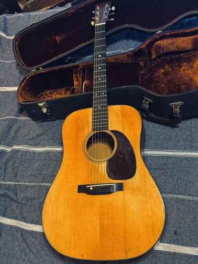 1953 Martin D-18 Mystery Top! Nice!