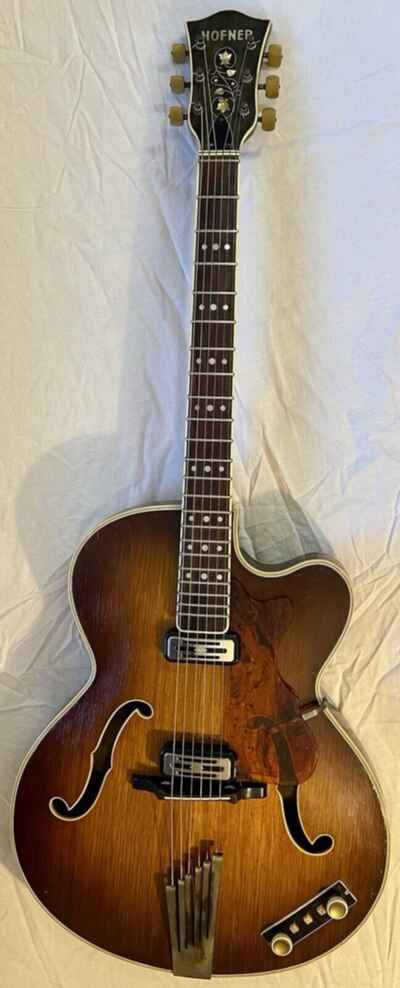 1960 Hofner President Semi Acoustic Guitar