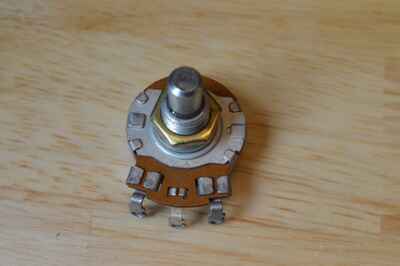 Vintage 1966 CRL Centralab 500k Potentiometer 1346645 solid shaft Linear taper