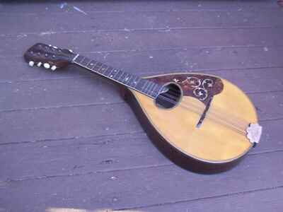 Vintage 8 String Mandolin REGAL old RARE musical instrument - bluegrass acoustic