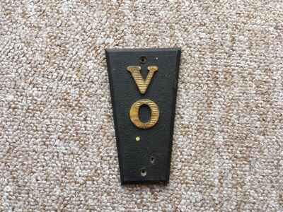 Vox Cabinet Badge / Logo 1964 T60