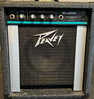 Vintage Peavey MicroBASS 20 Watt Guitar Amplifier Very Good Condition