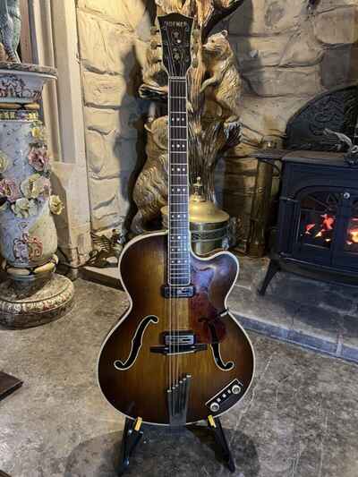 1960 Hofner President Semi Acoustic Guitar