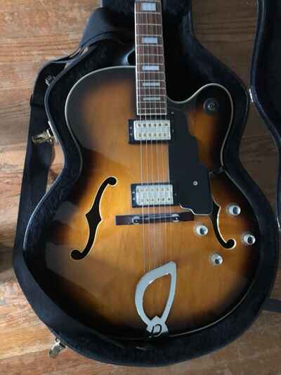 DeArmond by Guild X-155 Electric Hollowbody Jazz guitar Mint condition!