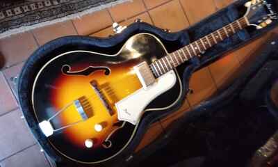 Vintage National Archtop Guitar 1957