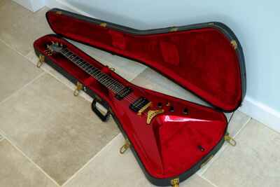 Gibson Flying V2 1982 - Candy Apple Red - With Rare Provenence