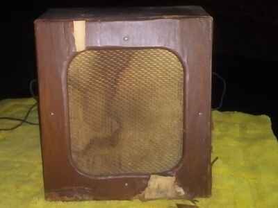Vintage Tweed Extension Guitar Amp Speaker Cabinet Project 1950s-60